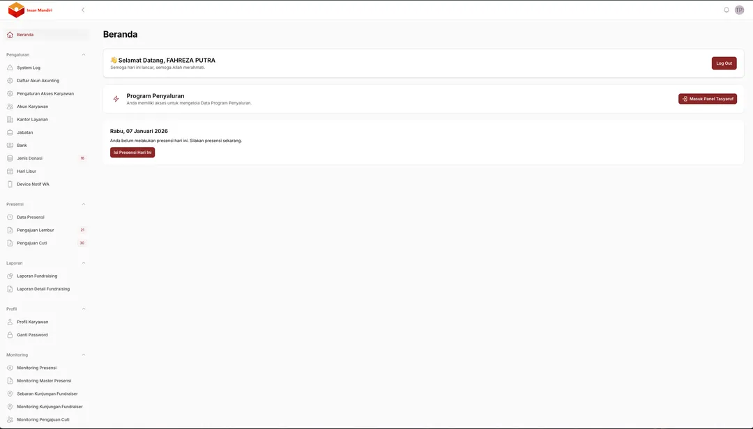 Website Portal ERP IMAN
