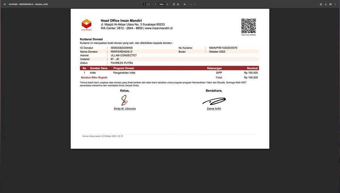 Website Portal ERP IMAN screenshot 6