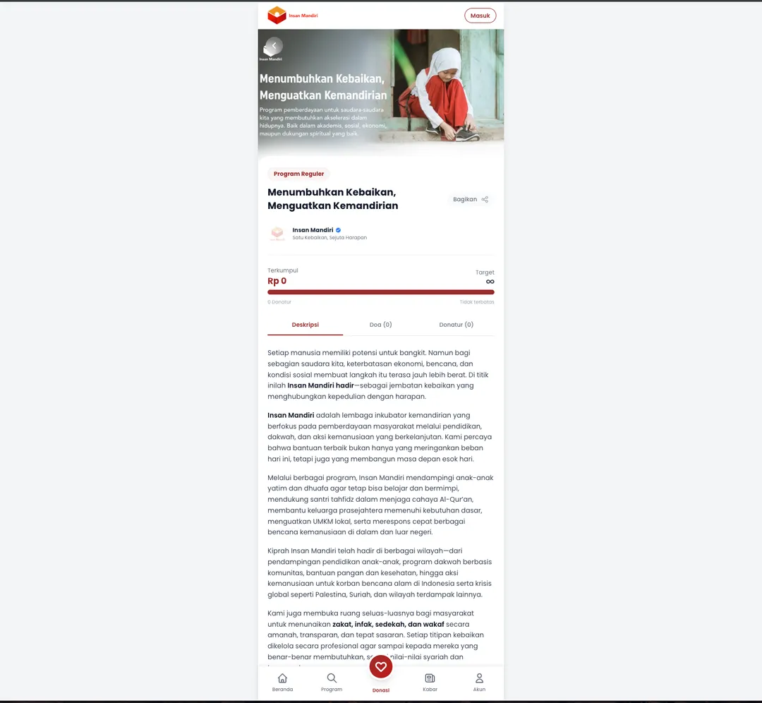 Website IMAN screenshot 2